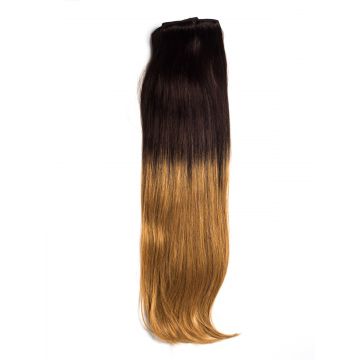 Extensii Clip-On Deluxe Ombre Ciocolatiu/Blond Miere