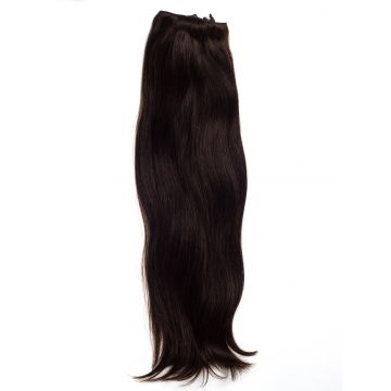 Extensii Clip-On Deluxe Saten Inchis