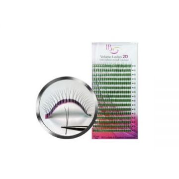 Extensii de gene Ibeauty Mix 2D curbura cc