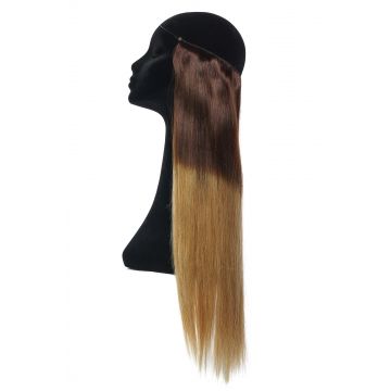 Extensii Flip-In Deluxe Ombre Ciocolatiu/Blond Miere
