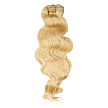 Extensii Clip-On Ondulat Premium Blond Deschis