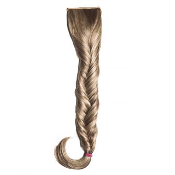 Coada Par Impletit Mix Blond Cenusiu