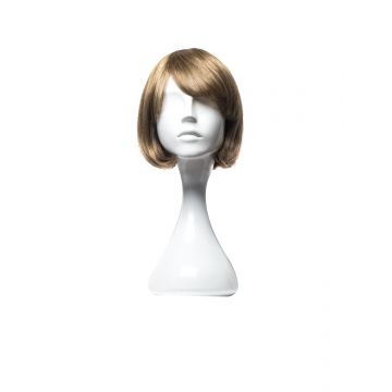 Peruca Naturala INES Blond Inchis Cenusiu