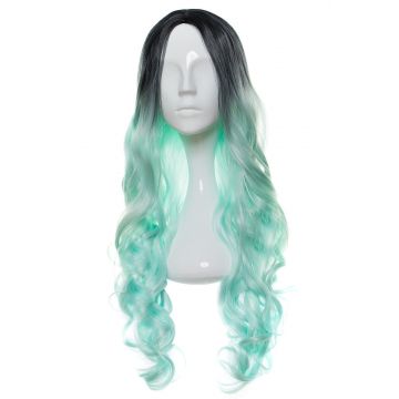 Peruca  Selena Ombre Turcoaz