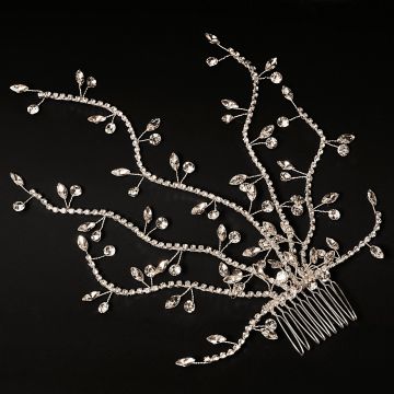 Accesoriu De Par Tip Pieptan Cu Pietre Si Cristale