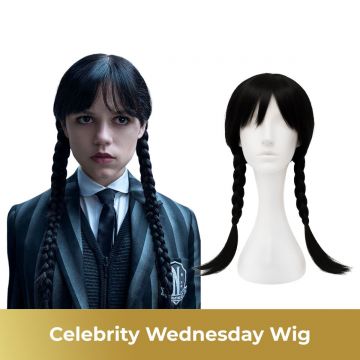 Celebrity  Peruca KARINA impletita Negru Natural