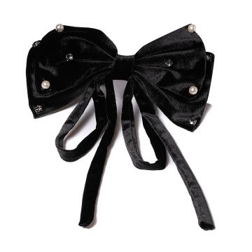 Clama Par Funda Plisata Negru