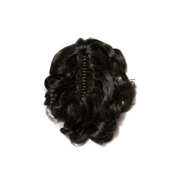 Coc Cleste Par Ondulat Saten Inchis