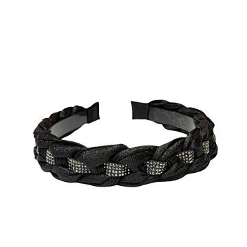 Coronita Neagra cu Sclipici