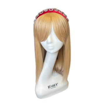 Coronita Rosie cu Cristale