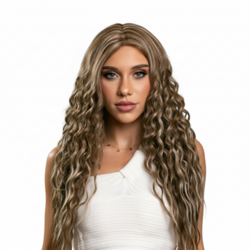 Peruca Amy Saten Deschis Cu Suvite