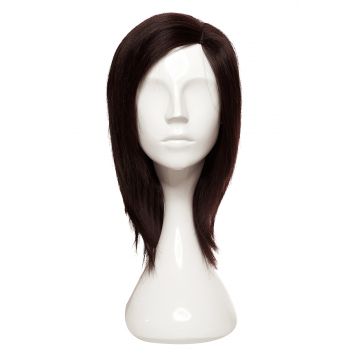 Peruca Naturala ANIA Saten Roscat Inchis