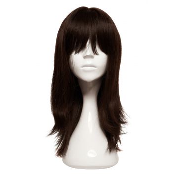 Peruca Naturala HANNAH Saten Inchis