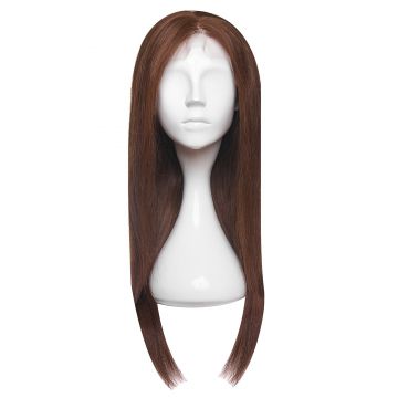 Peruca Naturala Lisa Ciocolatiu