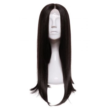 Peruca Raluca Lung Saten Ciocolatiu