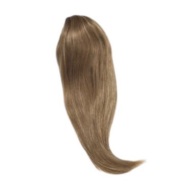 Coada Naturala Cu Cleste Saten Cenusiu