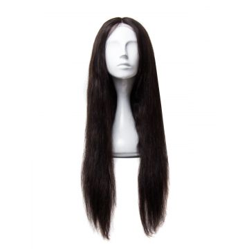 copie a Peruca Naturala Lisa Saten Inchis