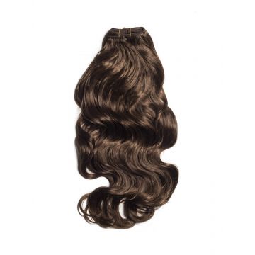 Extensii Clip-On Ondulat Blond Inchis Natural