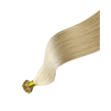 Extensii Micro Keratina Par Rusesc Blond Cenusiu 18A