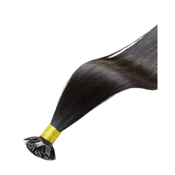 Extensii Micro Keratina Par Rusesc Negru Intens