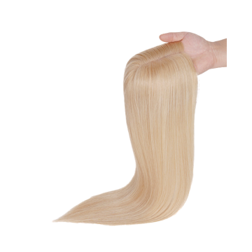 Silk Topper Helina Par Natural Rusesc Virgin 35cm Vanilla Blonde