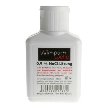 Solutie salina pentru degresarea genelor si a pleoapei Binacil 125ml