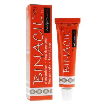 Vopsea pentru sprancene si gene Binacil - Maro Deschis 15ml